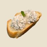 ბრუსკეტა ნადუღით და პიტნით