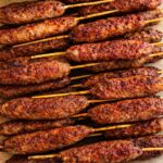 მინი ქაბაბი ჩხირზე