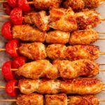 ქათმის მწვადი ჩხირზე